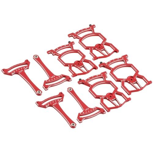 Yeah Racing YT 0140RD Universal Set Up System Version 2 Red for 1/10 On Road Car