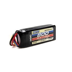 Onyx 11.1V 800mAh 3S 30C LiPo Battery JST Connector for Airplanes