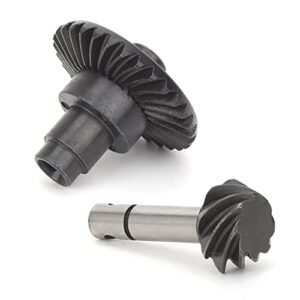Gravely Ovis 40 RC Bevel Gear Set 8 30 Reverse Gear Ratio High Performance RC 40 Steel Bevel Gear Parts Compatible with Axial SCX10 II 90047 90046 Model Cars