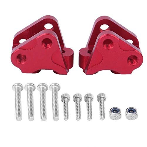 AXIAL SCX10 II RC Shock Rebound Link Mount Front Rear Lower Shock Linkage Aluminum Alloy Upgrade Part Red