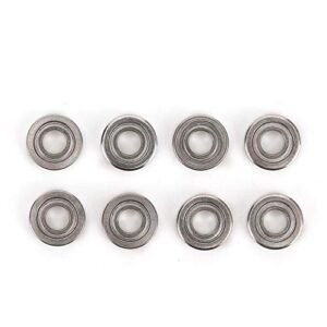 WLtoys RC Wheel Bearings 8Pcs Metal Upgrade Replacement for 1/28 K969 K989 P929 RC Cars 3x7x2mm