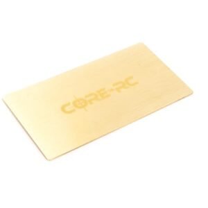 Core RC CR519 Brass Under LiPo Battery Weight Plate 1S Shorty 35g