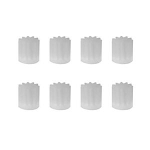 Maxmoral 8pcs Motor Gear Parts 11Teeths Compatible with Maxima RC Fuel H12C F181 U818A H502E H502S RC Quadcopter Drone