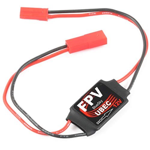 QWinOut Ultralight 2-6S UBEC-3A 5V / 12V 4-6S Mini UBEC BEC for FPV Gimbal Telemetry Image Transmission RC Drone MultiCopter (UBEC 3A 12V)