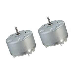 bnafes 2PCS Electric Micro Motor 3V 2700RPM for eBay Electric RC Cars DIY Projects