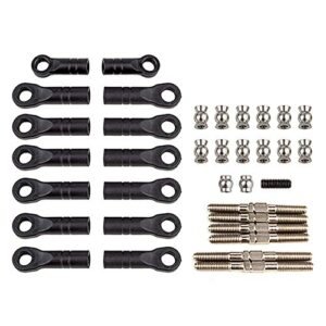 Team Associated Rival MT10 Turnbuckle Set ASC25824 Exceed RC Replacement Parts for Electric Cars and Trucks