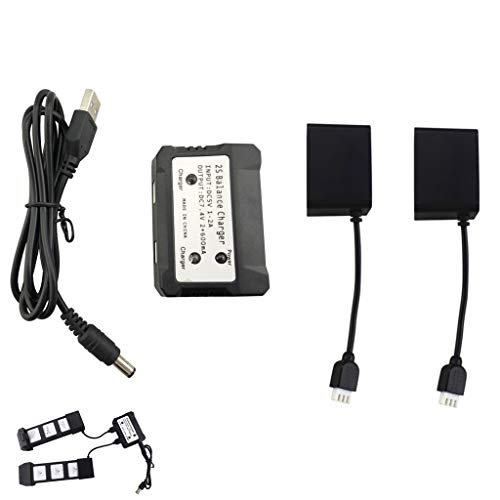 Sea Duck RC Plane 2in1 Balance Charger for HS720 HS720E Folding Brushless Quadcopter Accessory Remote Control UAV Lithium Battery