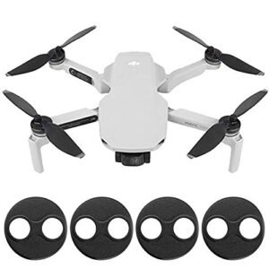 Atomik RC Motor DJI Mini 3 Pro Mavic Mini 2 SE Waterproof Dustproof Aluminium Motor Cover Protector Black