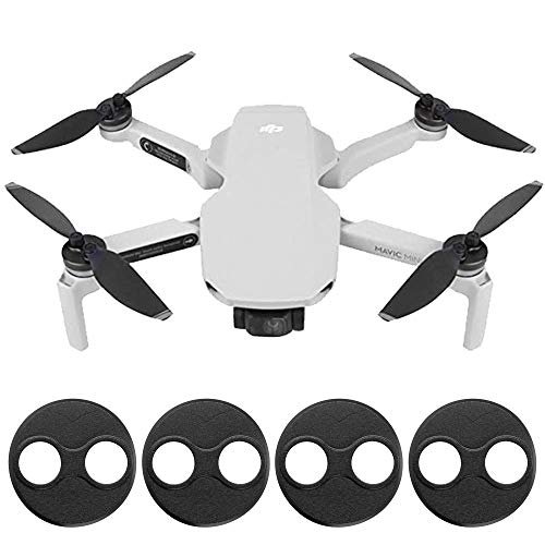Atomik RC Motor DJI Mini 3 Pro Mavic Mini 2 SE Waterproof Dustproof Aluminium Motor Cover Protector Black