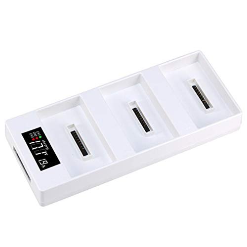 Hanatora DJI Phantom 4 Battery Charging Hub 3 in 1 Multiple Charger with LCD Display Perfect for RC Tracks in Florida