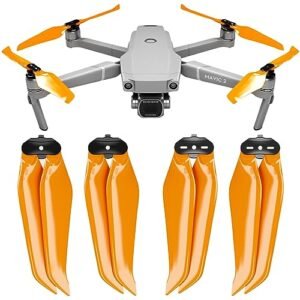 Master Airscrew RC Stealth Boat Propellers for DJI Mavic 2 Orange 4 Pack