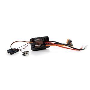 Spektrum Firma 40A Brushed Smart 2 in 1 ESC and Receiver SPMXSE1040RX for RC Window and Door Systems Black
