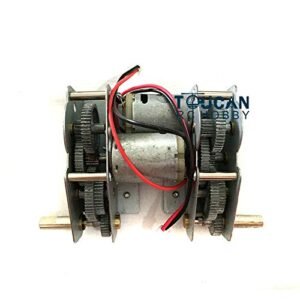 Henglong 1 16 Scale RC Tank Zinc ML49MM Gearbox Compatible with KTM RC 390 Fuel Tank Models 3818 3819 3848 3849 3858 3859 3868