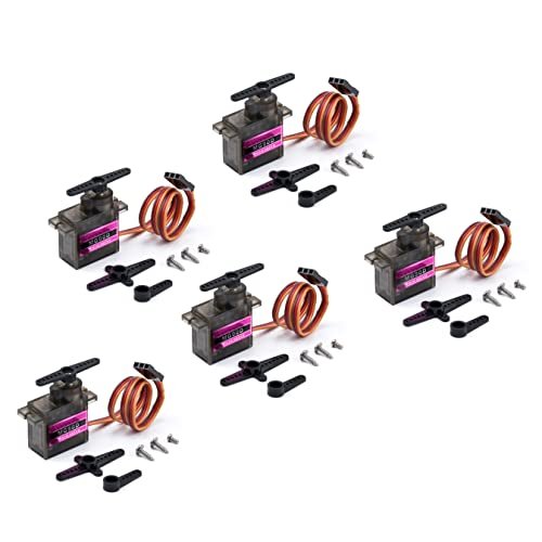 YoungRC MG90D 9g Digital Micro Servo Metal Gear Motor High Torque Servo Ideal for RC Plane Servo Torque Calculator Needs