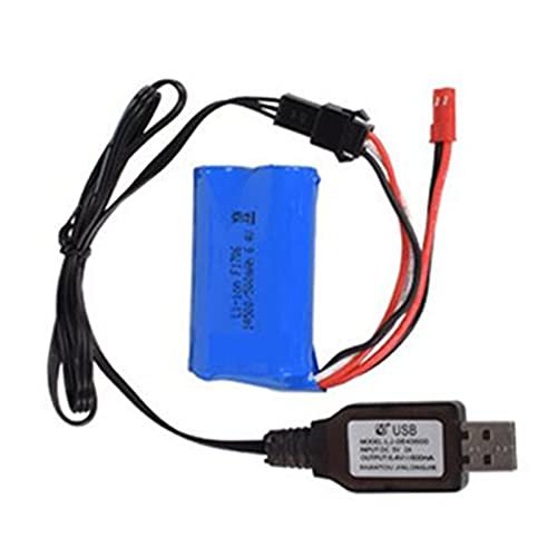 Rechargeable Lithium Battery 500mAh 6.4V for WLTOYS 18401 18402 RC Car at RC Willey Taylorsville Utah