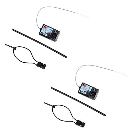 Flysky FS GR3E 2PCS Waterproof 3 Channel 2.4G RC Boat Frequency Receiver for FS GT2 FS GT2B FS GT3B FS GT3C FZ IT4S Transmitter