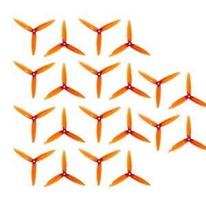 Gemfan Flash 6042 6x4.2x3 6 Inch 3 Paddle PC Propeller 10 Pairs Set Compatible with RC Allen Cash Register Multicopter Models
