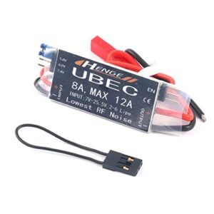 HENGE 8A UBEC Output 5V 6V 6A 8A Max 12A Input 7V 25.5V 2 6S Lipo 6 16 Cell Ni MH Input Switch Model BEC for NB Fuel Cell RC Elite Drone