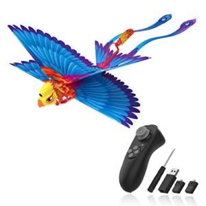 HANVON Angry Bird RC Helicopter Bionic Flying Toy with 2.4G Remote Control 6 Axis Gyro LED Light for Kids Boys and Girls