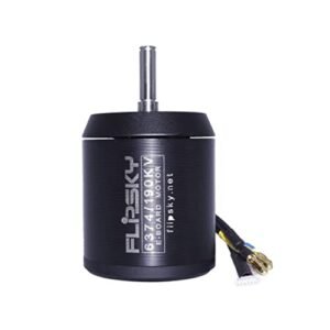 Flipsky BLDC Belt Motor 6374 190KV 3250W Smoke System Electric RC Plane Brushless Motor with Hall Sensor