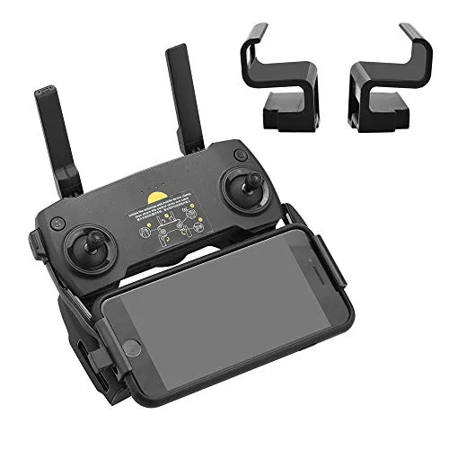 HeiyRC RC Remote Control Bulldozer Phone Holder Compatible with DJI Mavic Mini Se Pro 2 Zoom Air Spark 8 12mm Thickness