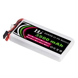 HHZ 11.1v 3500mah 8C Li Po Battery RC 8C for Flysky GT3B GT2 3PK Transmitter Remote Controller