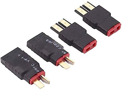 FLY RC 2Pair No Wires T Plug Male Female Adapter Wireless Connector for 7.2 v RC Car Battery Lipo NiMH Charger ESC