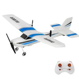 First Flight RC Plane Ready to Fly Remote Control Airplane with Gyro for Kids and Beginners