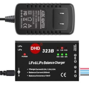 SkyMax 20W 2A RC Battery Balance Charger for RC Helicopter Water Drop 2S 3S LiPo Life Battery Packs