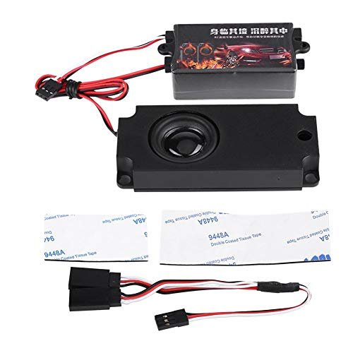 MAC RC Simulator Engine Sound Module Set for 1/10 Scale Vehicle Cars with Speaker