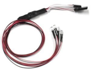 Kyosho 97054 4B LED Light Unit Set 5mm 4 Bulbs Length 400