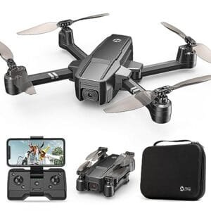 Holy Stone HS440 Foldable FPV Drone with 1080P WiFi Camera Includes RC Battery Carrying Case for Adults and Kids