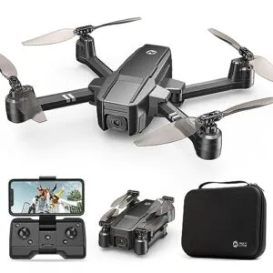 Holy Stone HS440 Foldable FPV Drone with 1080P WiFi Camera Includes RC Battery Carrying Case for Adults and Kids