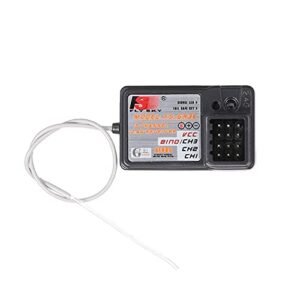 Flysky FS GR3E AFHDS 2.4GHz 3CH Receiver for RC Boat vs RC Car with FS GT2 GT2B GT3B GT3C IT4S Transmitter