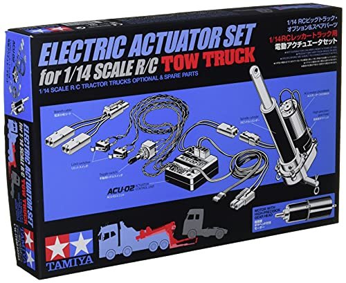 TAMIYA 56553 1/14 ACU Lifting Unit Tow Truck Model Making Accessories for Driven RC Tow Truck Troubleshooting