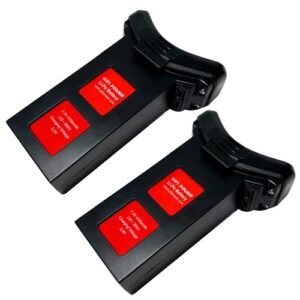 MaximalPower 7.4V 4100mAh LiPo Battery 2 Pack for Holy Stone HS100 HS100G S70W RC Quadcopter