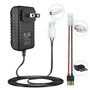 Melasta RC Battery Charger 7.2V Universal NiMH NiCd Charger for Traxxas and Standard Tamiya Connectors