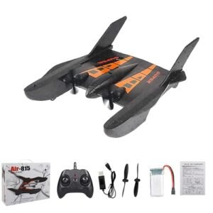 GoolRC FX815 Fiberglassing Foam RC Plane 2.4Ghz 2 Channels Ready to Fly Remote Control Airplane for Kids and Adults