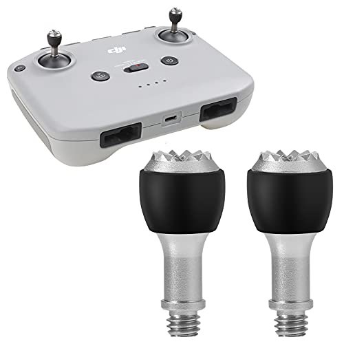 Hanatora Aluminum Alloy Joysticks for Syma S107 RC Helicopter Remote Controller DJI Mavic Air 2 Mini 3 Pro Accessories