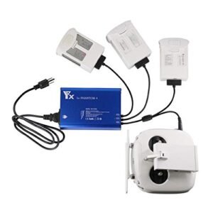 Hanatora 4 in 1 Rapid Multi Battery Charger for DJI Phantom 4 Series RC Hobbies Plus Lafayette IN