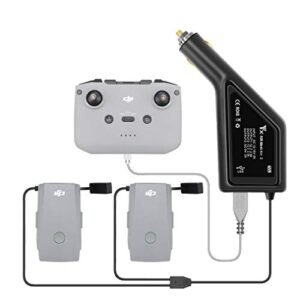 Appnificent Air Racer X RC Car Hanatora 3 in 1 USB and Dual Battery Rapid Charger for DJI Air 2S Mavic Air 2 Drone