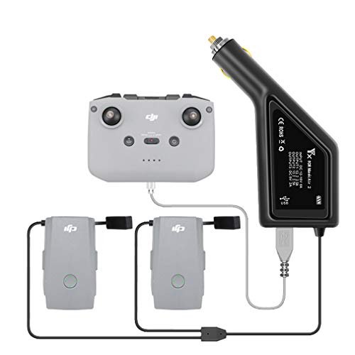 Appnificent Air Racer X RC Car Hanatora 3 in 1 USB and Dual Battery Rapid Charger for DJI Air 2S Mavic Air 2 Drone