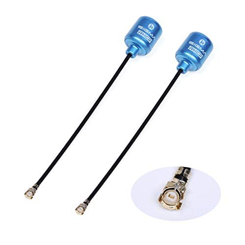 iFlight Sigma 5.8G 3dBi Micro RHCP UFL Antenna for MJX RC FPV Drones 60mm Cyan Blue