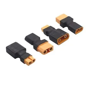 ShareGoo 2Pairs RC XT90 to XT60 Plug Male Female Adapter Connector for Best NiMH Battery Charger RC Car Drone FPV
