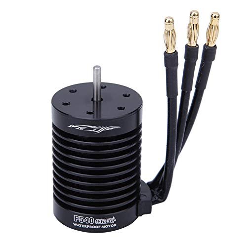 AKA Tires RC 1/10 Scale High Performance 4370KV 4 Pole Sensorless Brushless Motor for F540 RC Cars