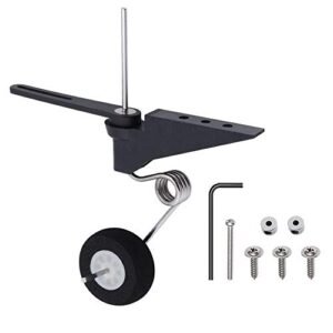 AONTOKY Pilot RC Parts Tail Wheel Assembly for 50cc to 120cc Nitro Electric RC Airplane