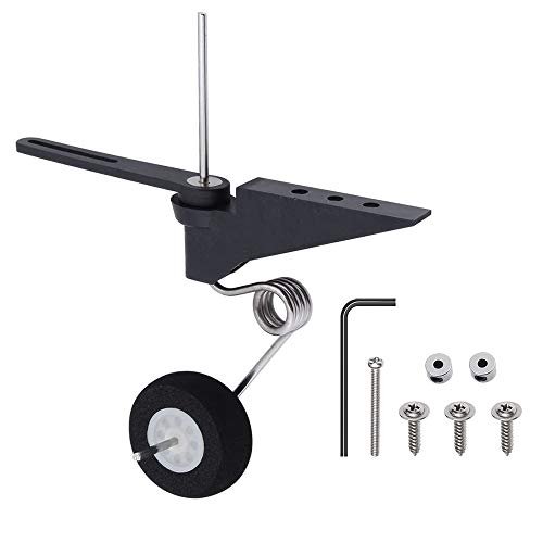 AONTOKY Pilot RC Parts Tail Wheel Assembly for 50cc to 120cc Nitro Electric RC Airplane