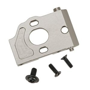 RC Truck Parts Inc Aluminium Alloy Motor Mount Holder for WL 1 28 K969 K989 P929 RC Crawler Car Upgrade Accessory Titanium