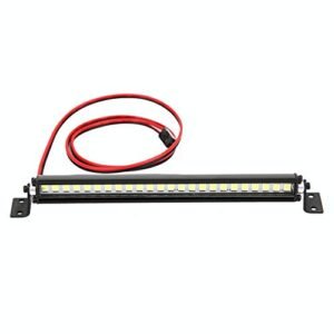 Vbest Life Like RC Trucks 24 LED Roof Light Bar Accessory for Scx10 1 10 4WD Remote Control Car Black