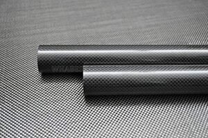 WHABEST Carbon Fiber Tube 3K OD 27mm ID 25mm X 500mm for RC Rafale Plans and DIY Projects